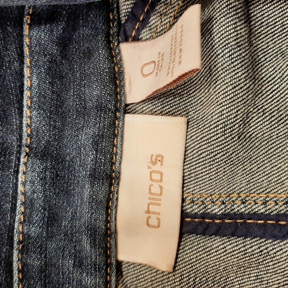 Chico Jean Jacket Size 0 ( small) - Picture 9 of 11